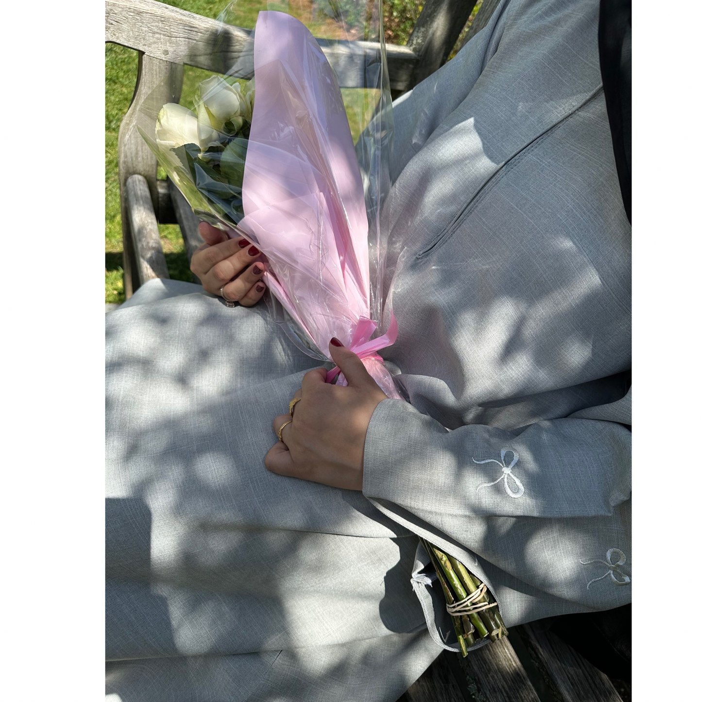 Ayah in Gray Bows