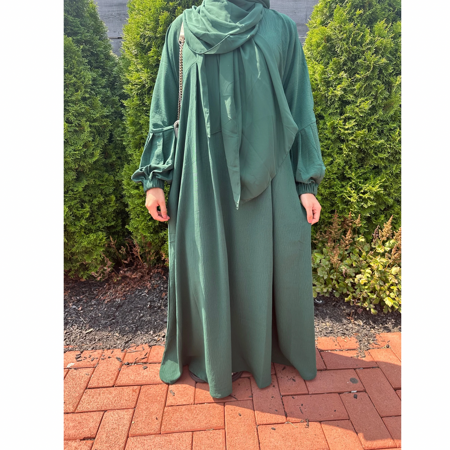 Aisha in Dark Green