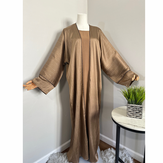 Golden Radiance Abaya