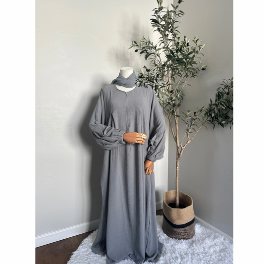 Aisha in Dark Gray