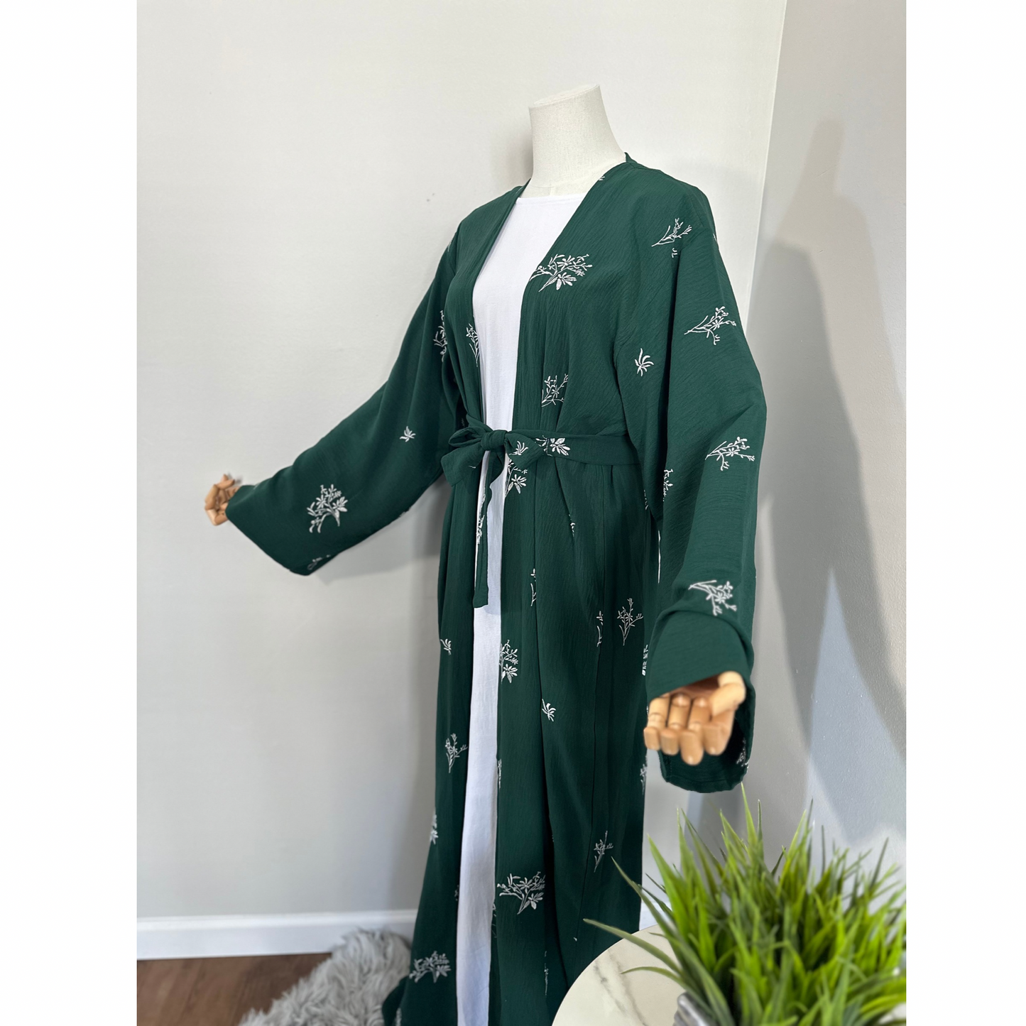 Forest Dream Embroidered Abaya