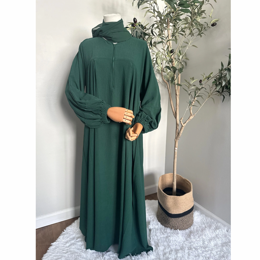 Aisha in Dark Green