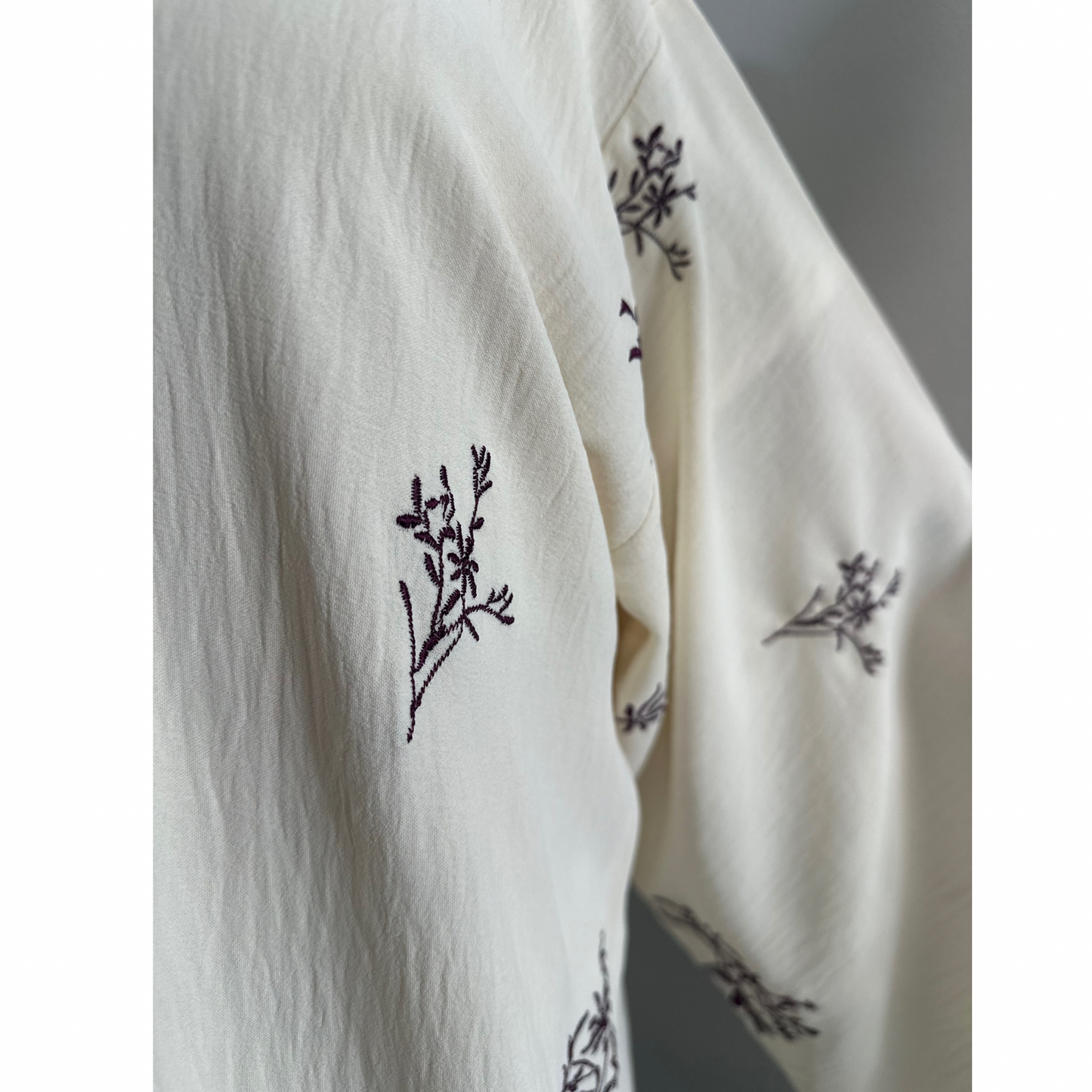 Ivory Dream Embroidered Abaya