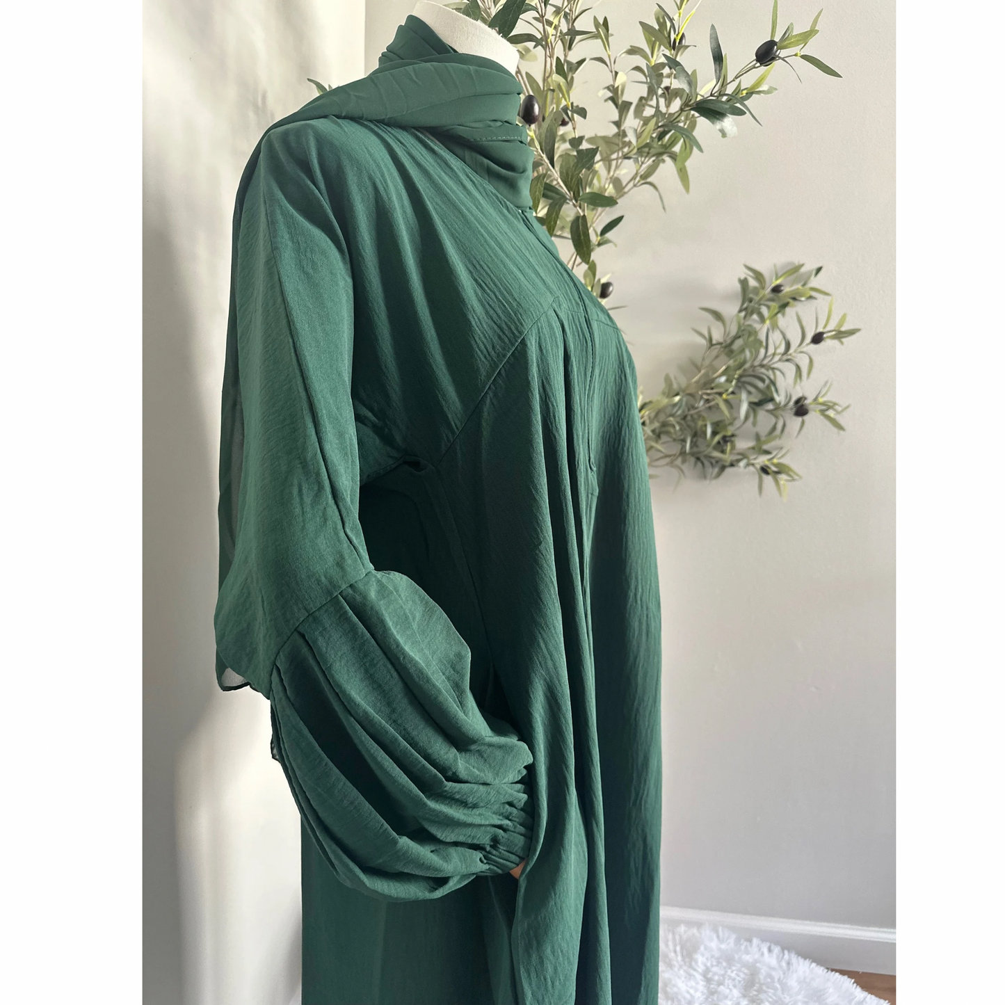 Aisha in Dark Green